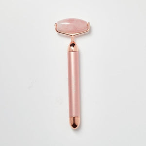 Skin Gym Rose Quartz Vibrating Lift & Contour Beauty Roller by Skin Gym