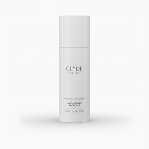 Anti ageing face care by Clyde for men 