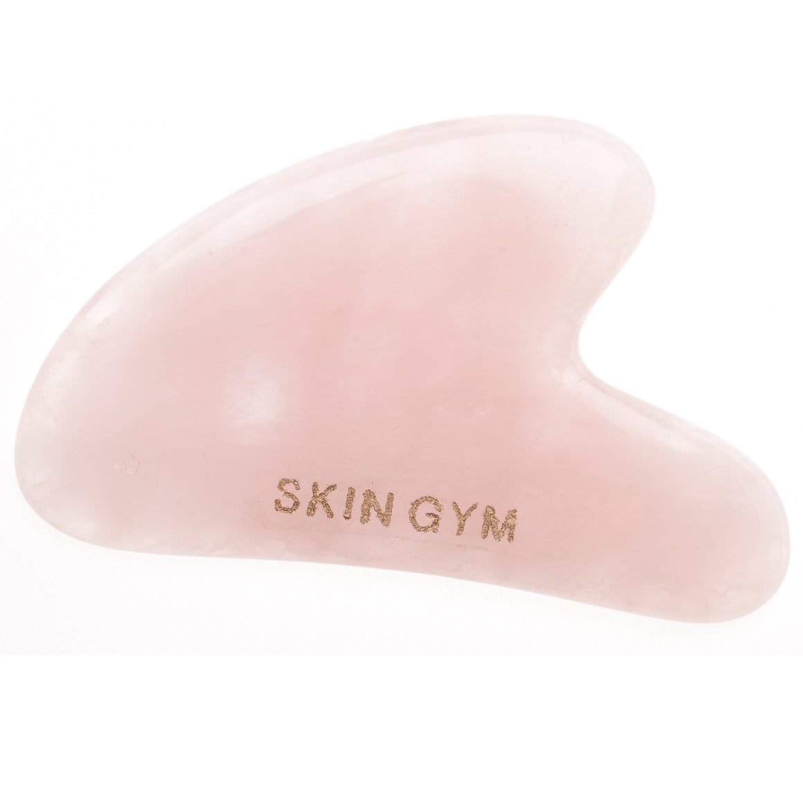 Gua sha Rose Quartz (Heart) by Skin Gym 