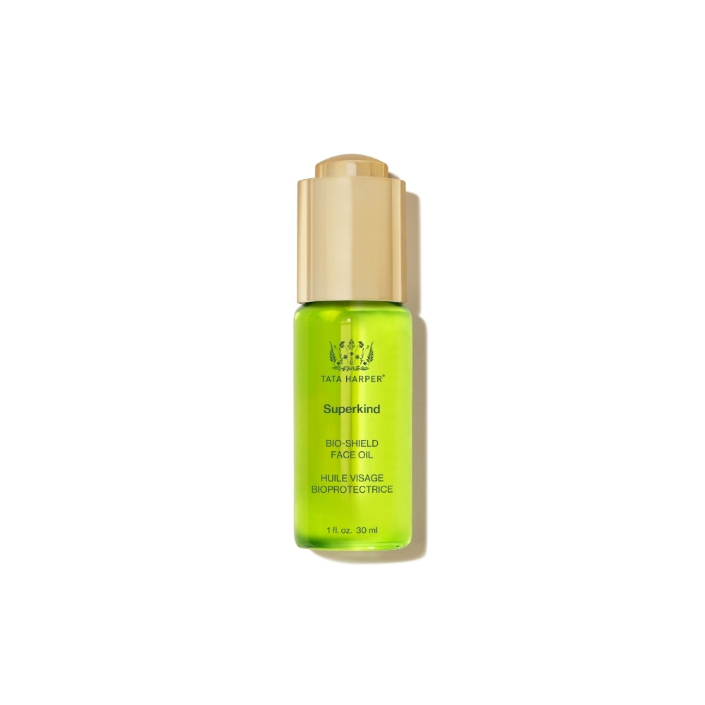 Bio-shield face oil by Tata Harper skincare 