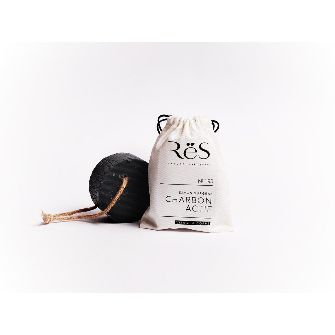 Activated Charcoal Soap by ReS Natural