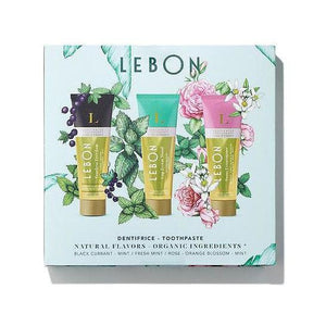 Toothpaste Gift Set III by LEBON Organic Toothpaste